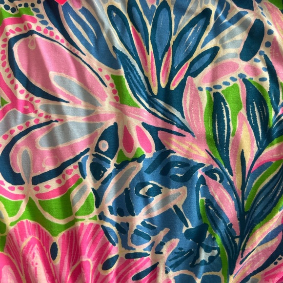 NWT LILLY PULITZER Lana Off-The-Shoulder Skort Romper - Picture 4 of 8